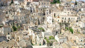 Matera sassi cave city Italy