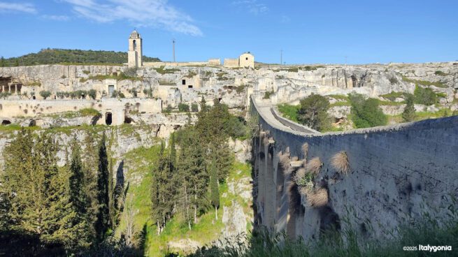 Gravina in Puglia Apulia Italy bridge