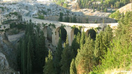 Gravina in Puglia Apulia Italy bridge