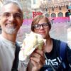 Bologna mortadella panino sandwich tasting