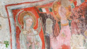Matera sassi cave city Italy frescoes