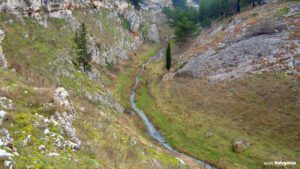 Gravina in Puglia Apulia Italy river