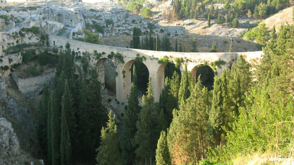 Gravina in Puglia Apulia Italy bridge