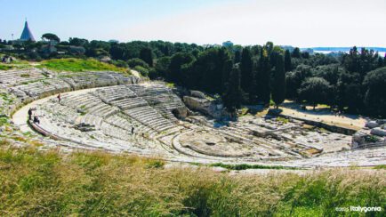 Syracuse Siracusa Italy greek theatre roman amphitheatre neapolis